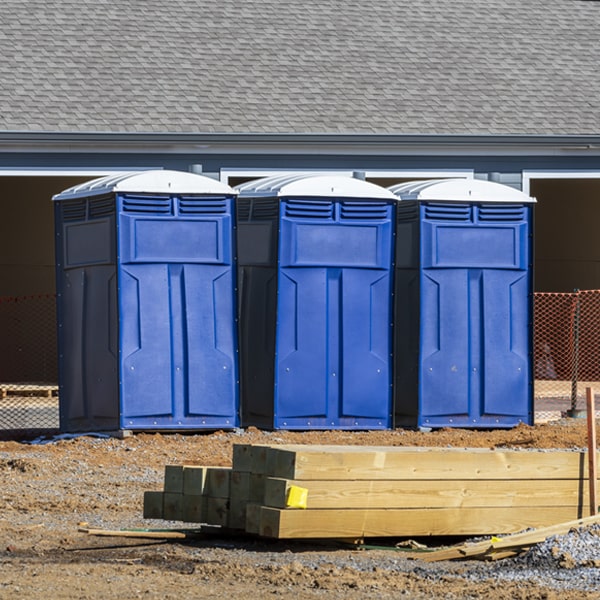 how can i report damages or issues with the portable restrooms during my rental period in Steens MS